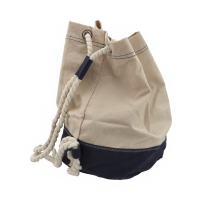 maritimer Rucksack aus Baumwolle mit Anker-Motiv, aus Baumwolle 300 oder 450 mm 4