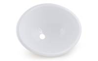 Spülbecken Acrylglas oval