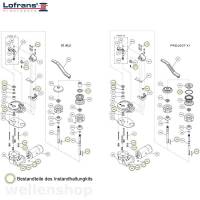 Lofrans X1 und X1 Alu Ankerwinde Instandhaltungskit Reparaturset Bild 2