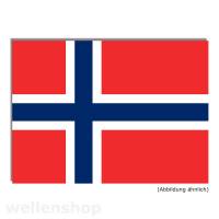 Flagge Norwegen 50 x 75 cm Polyester UV-beständig
