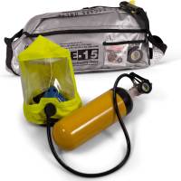 Atemluftgerät Escape-15 für Notfall-Evakuierung Tragbar mit Tasche