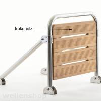 Badeplattform - Iroko-Holz 460 x 400 mmBild 2