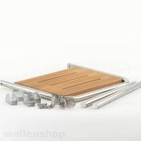 Badeplattform - Iroko-Holz 460 x 400 mm Bild 3