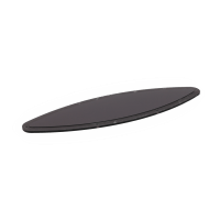 Bullauge / Bootsfenster oval, mit Blendrahmen, UV-Beständig, salzwasserbeständig