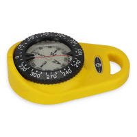 Riviera Peilkompass Bootskompass Kompass Handkompass gelb