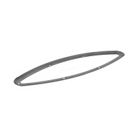 Bullauge / Fenster oval mit Edelstahl-Rahmen für Boote mit Blendrahmen